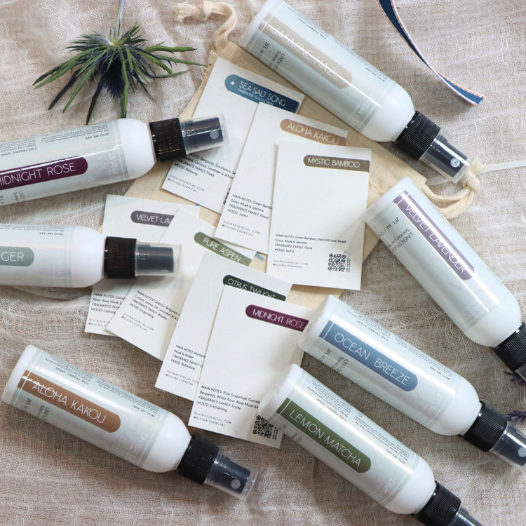 Sample Sets – Linen Sprays & Reed Diffusers