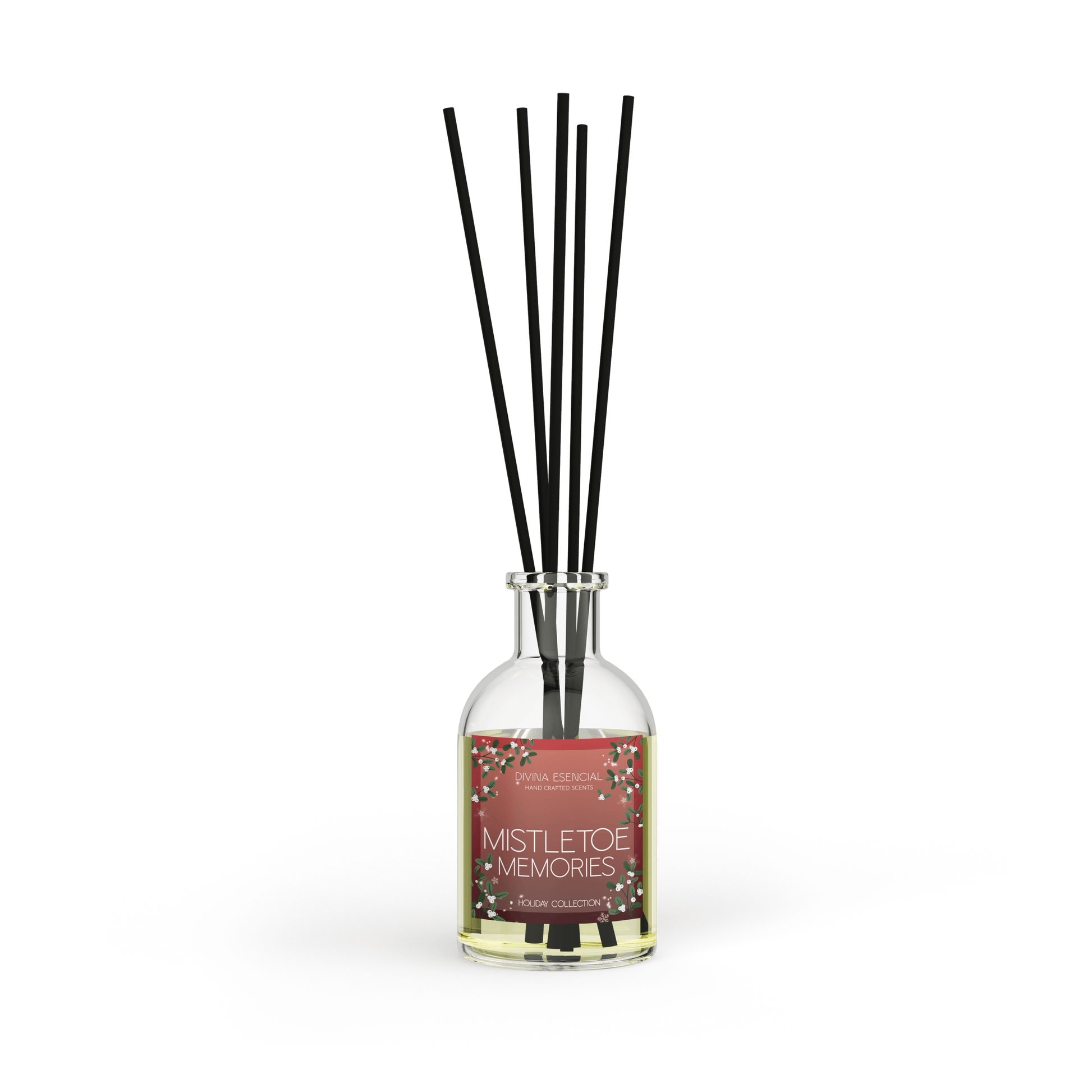 Mistletoe Memories Holiday Reed Diffuser with reeds – Christmas scent home fragrance