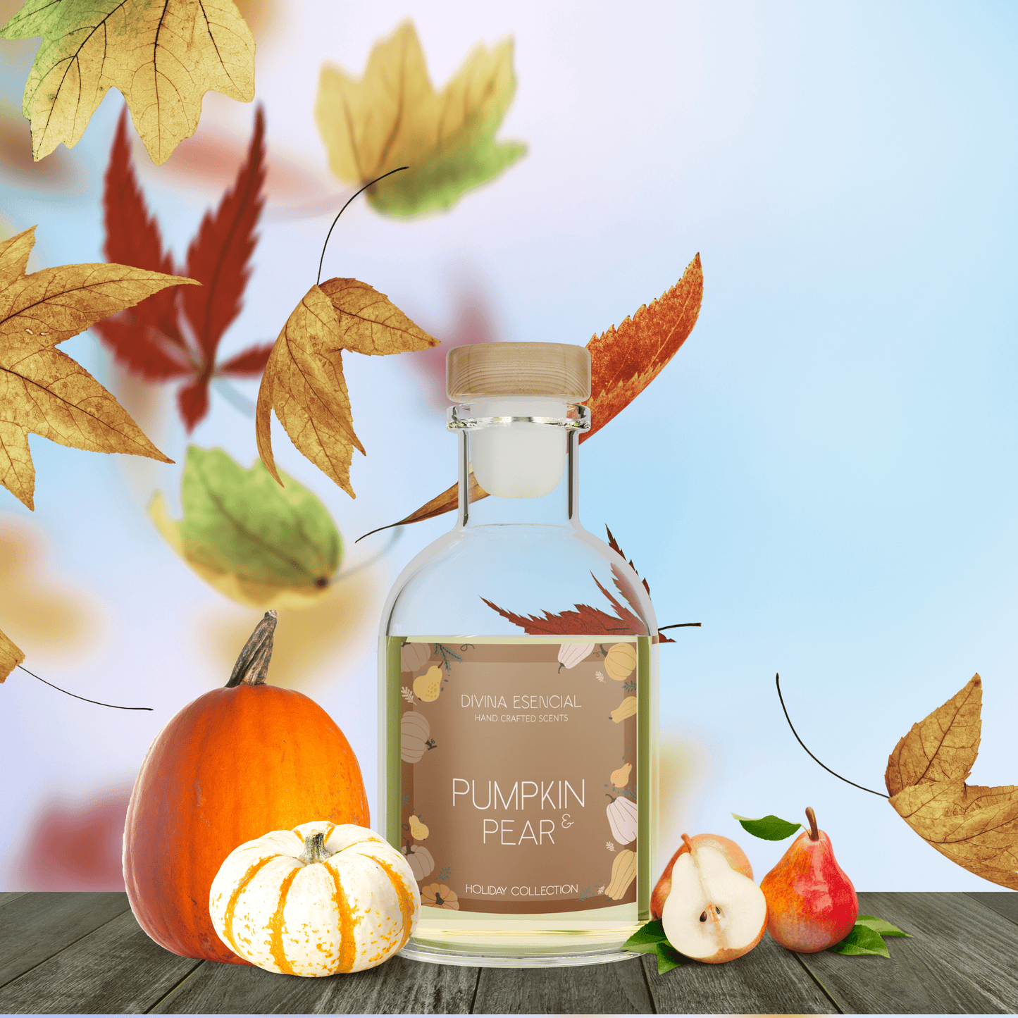 Pumpkin & Pear Reed Diffuser – Limited Fall Edition