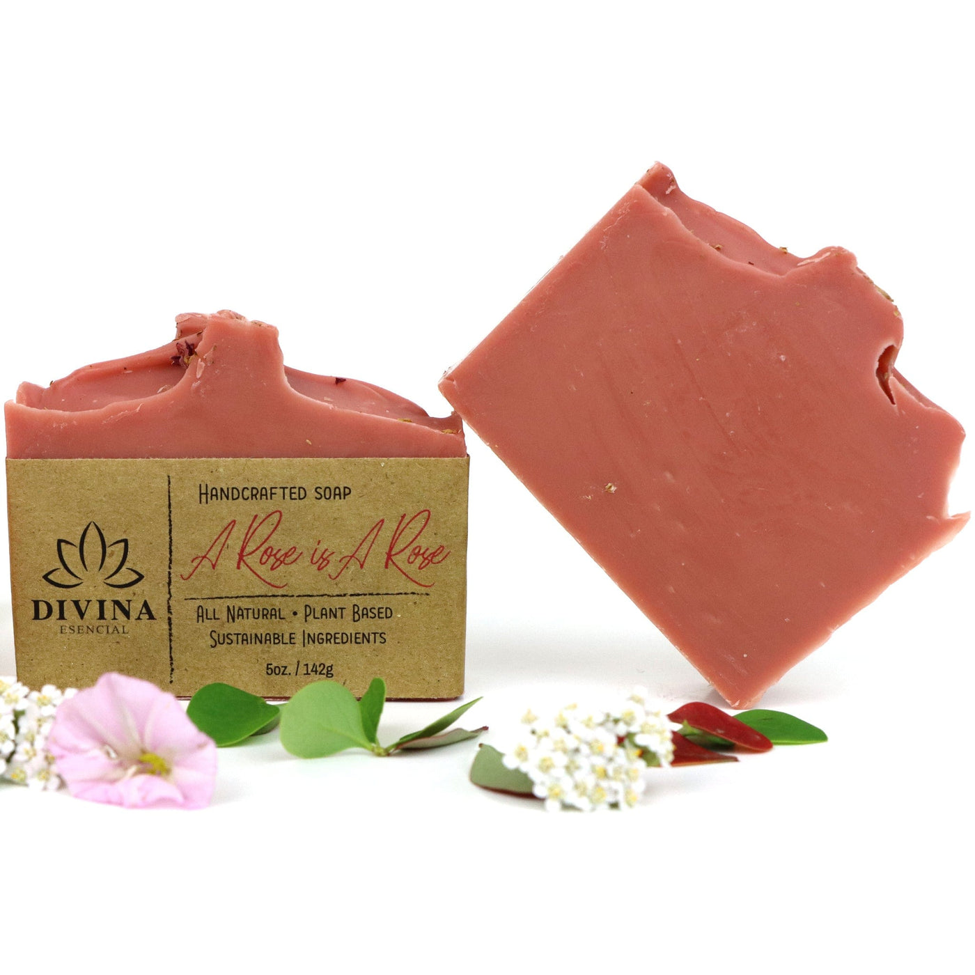 A Rose is a Rose Soap Bars (2-Pack  4-Pack)