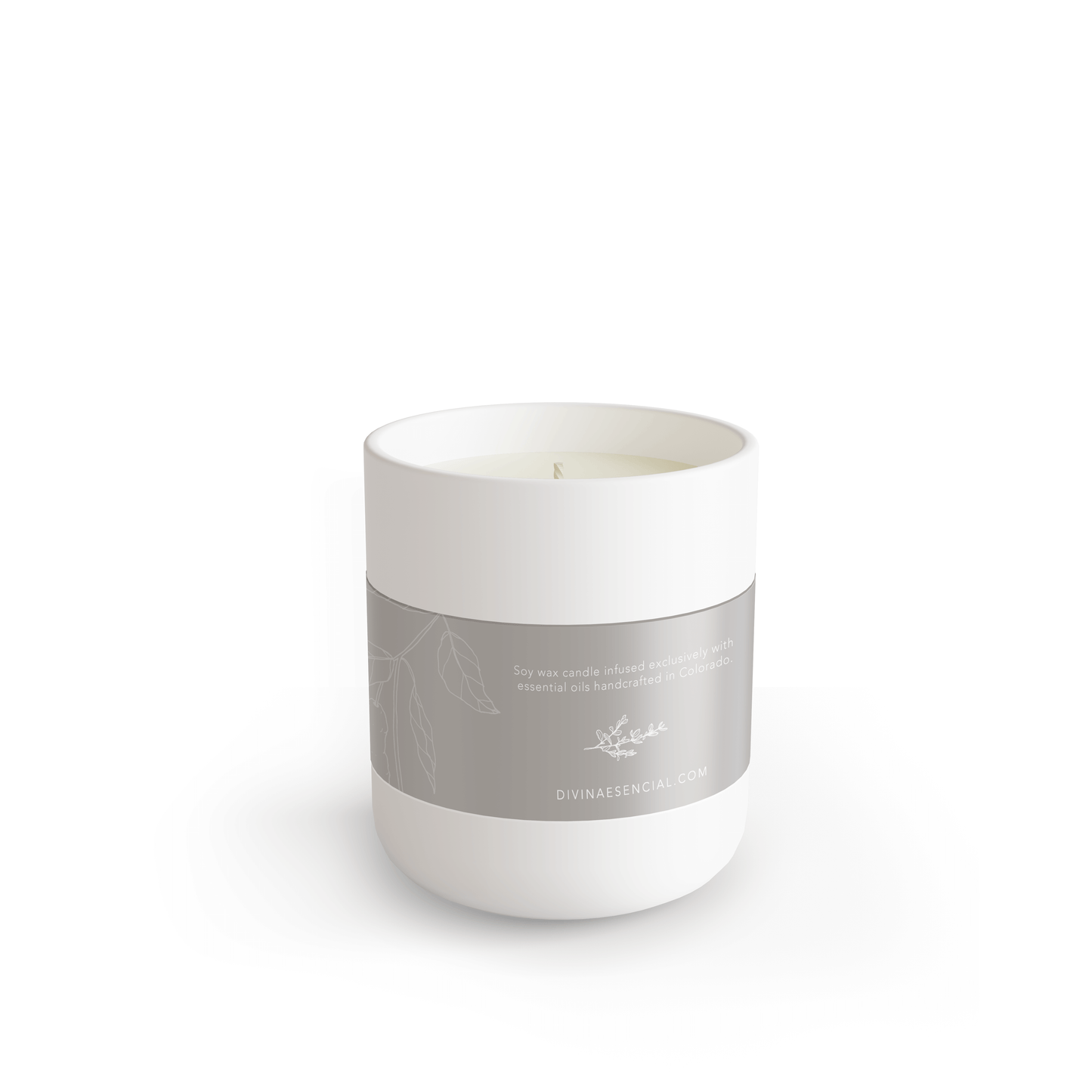 Love Letters - Natural Coconut Soy Wax Candle, 8oz with Canva Gift Bag