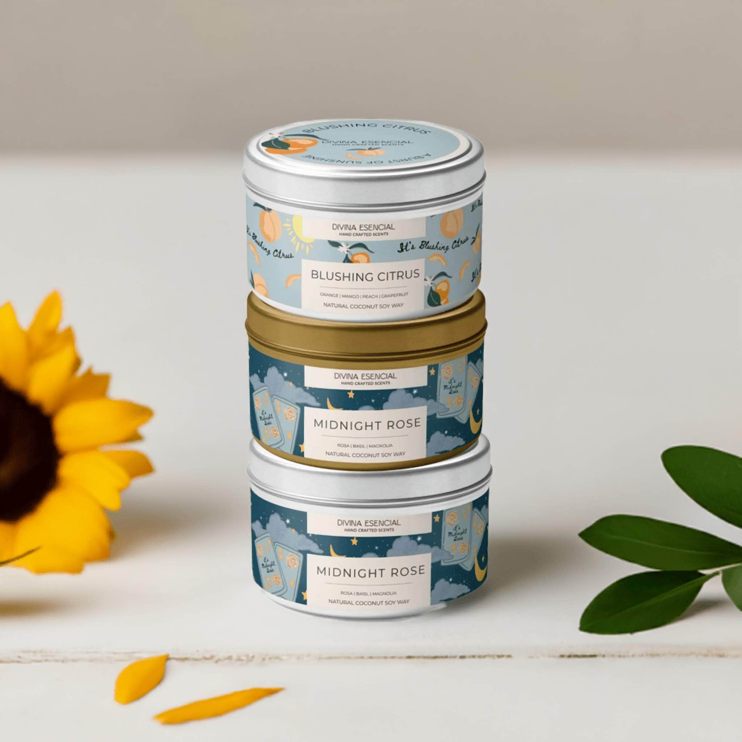 Mothers Day gift ideas, scented candle, Coconut wax scented candles