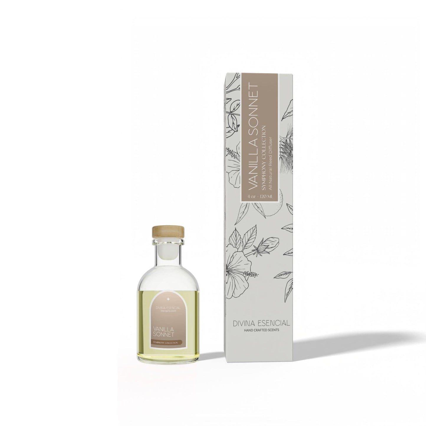 Vanilla Sonnet Reed Diffuser - Symphony Collection