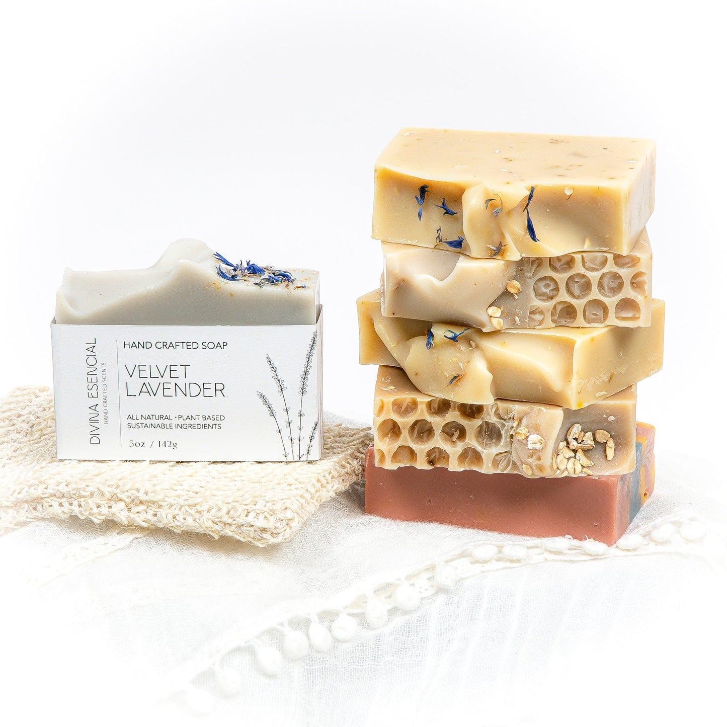 Velvet Lavender - Aromatherapy Soap Bar