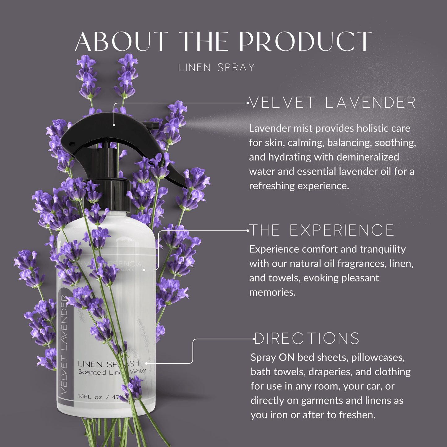 Linen Spray 2 oz – 2 Pack (Travel & Gift Set)