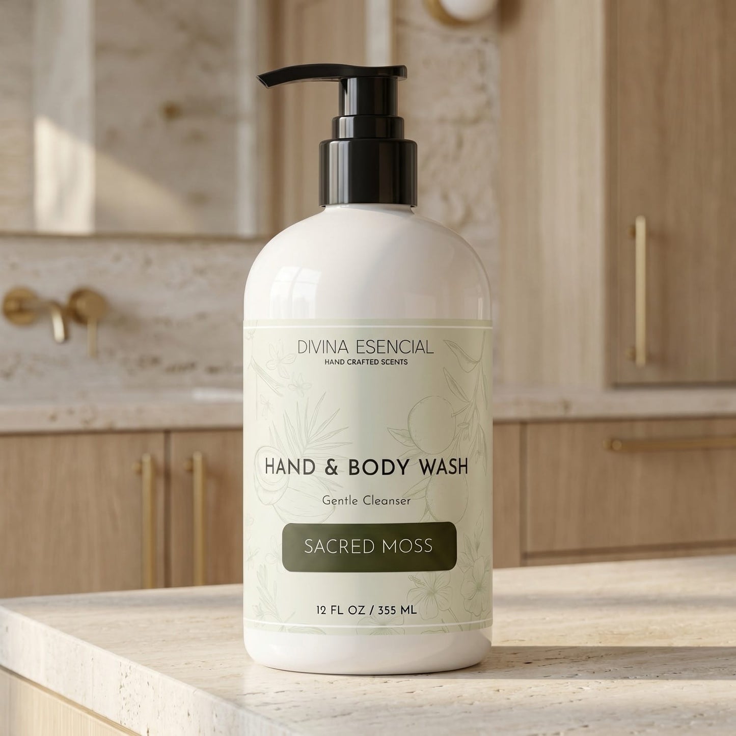 Hand & Body Wash Sacred Moss - Lifestyle