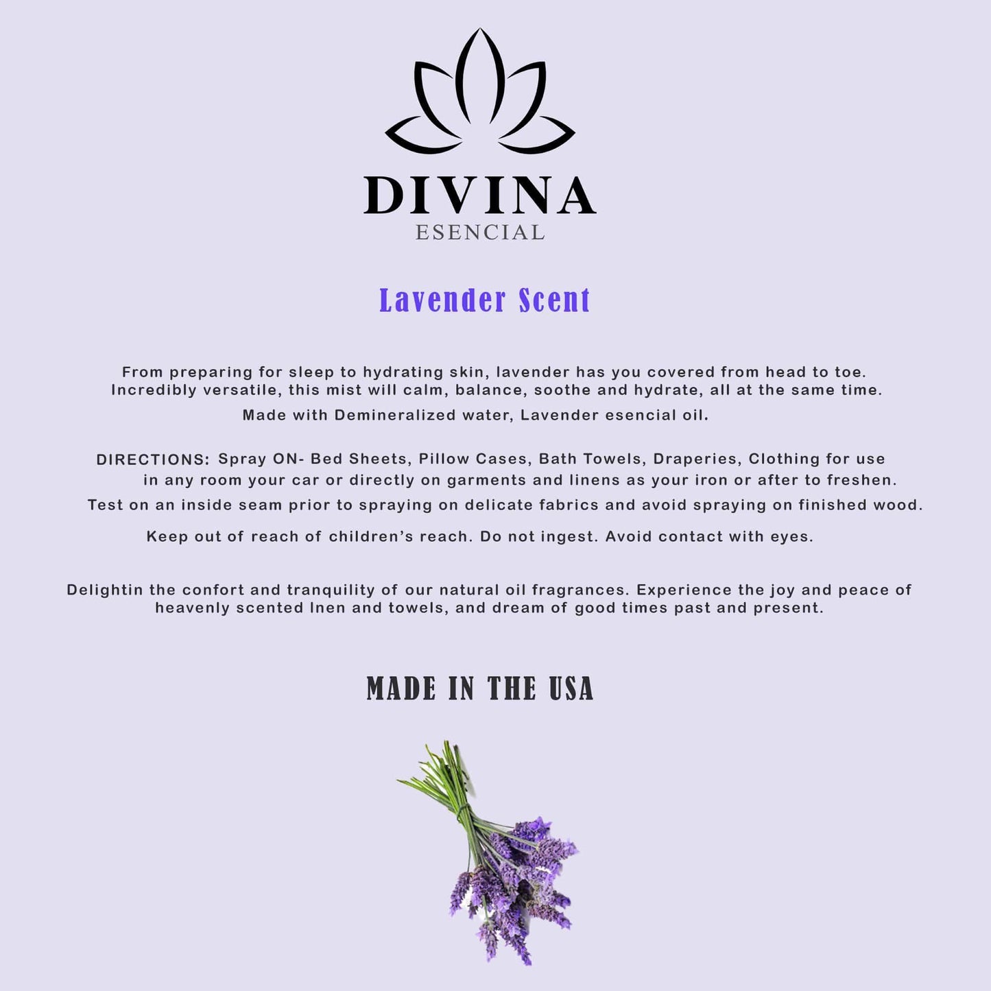 Velvet Lavender Linen Spray - Rebrand Sale