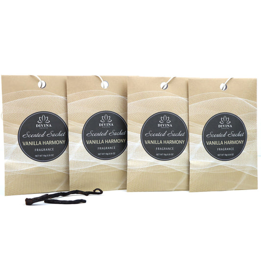 Scented Sachet Vanilla Harmony (Set of 4-6- 8) - Rebrand Sale