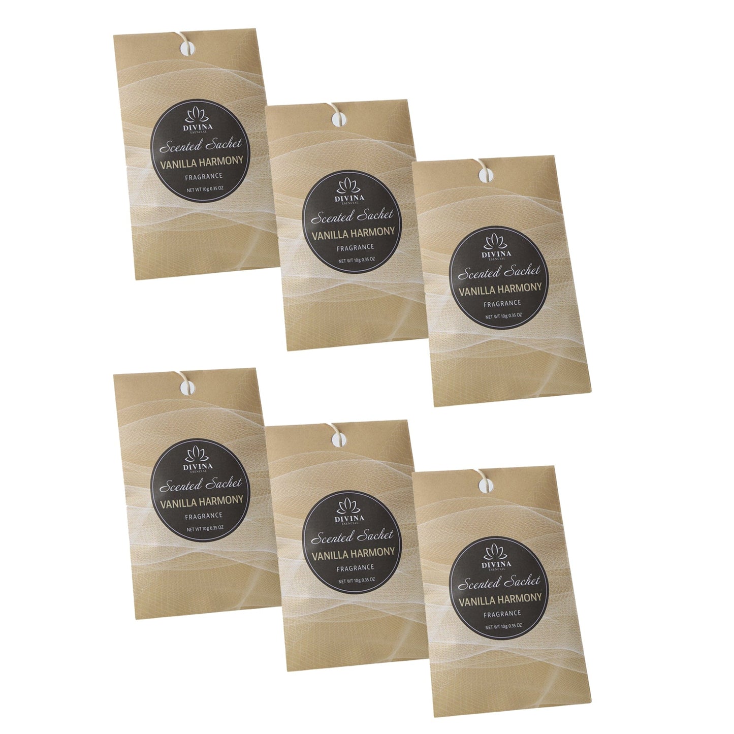 Scented Sachet Vanilla Harmony (Set of 4-6- 8) - Rebrand Sale