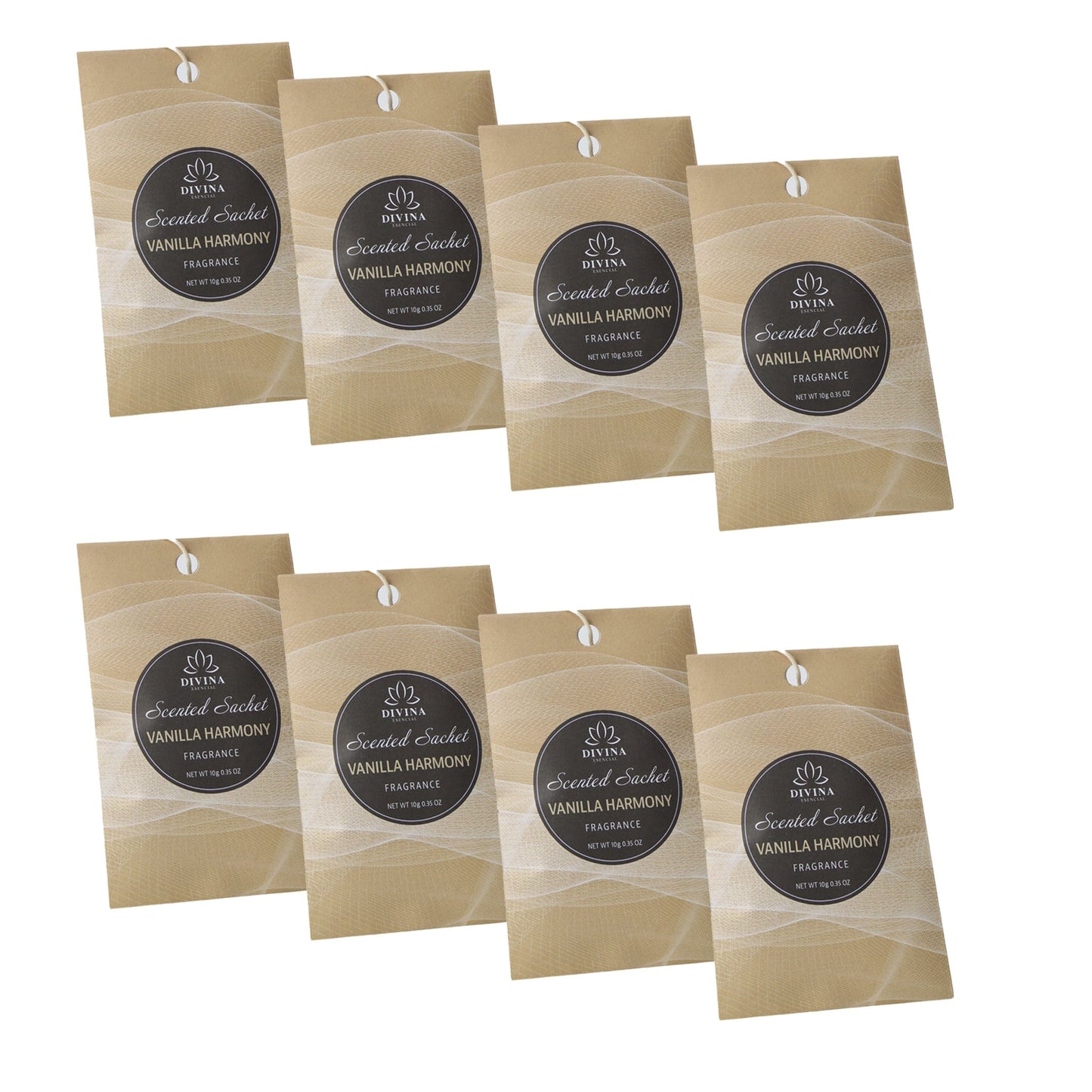 Scented Sachet Vanilla Harmony (Set of 4-6- 8) - Rebrand Sale