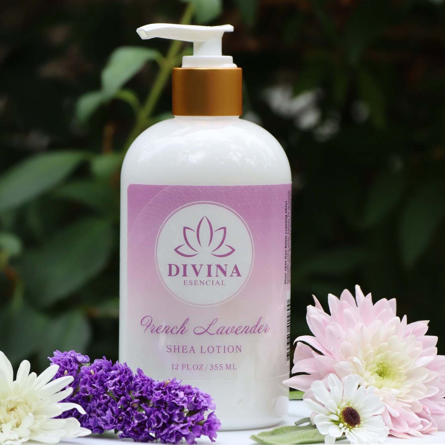 Divina Esencial Shea Butter Hand Lotion French Lavender 12 fl oz - Rebrand Sale