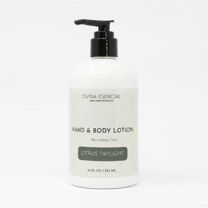 Hand & Body Lotion Citrus Twilight - White Background