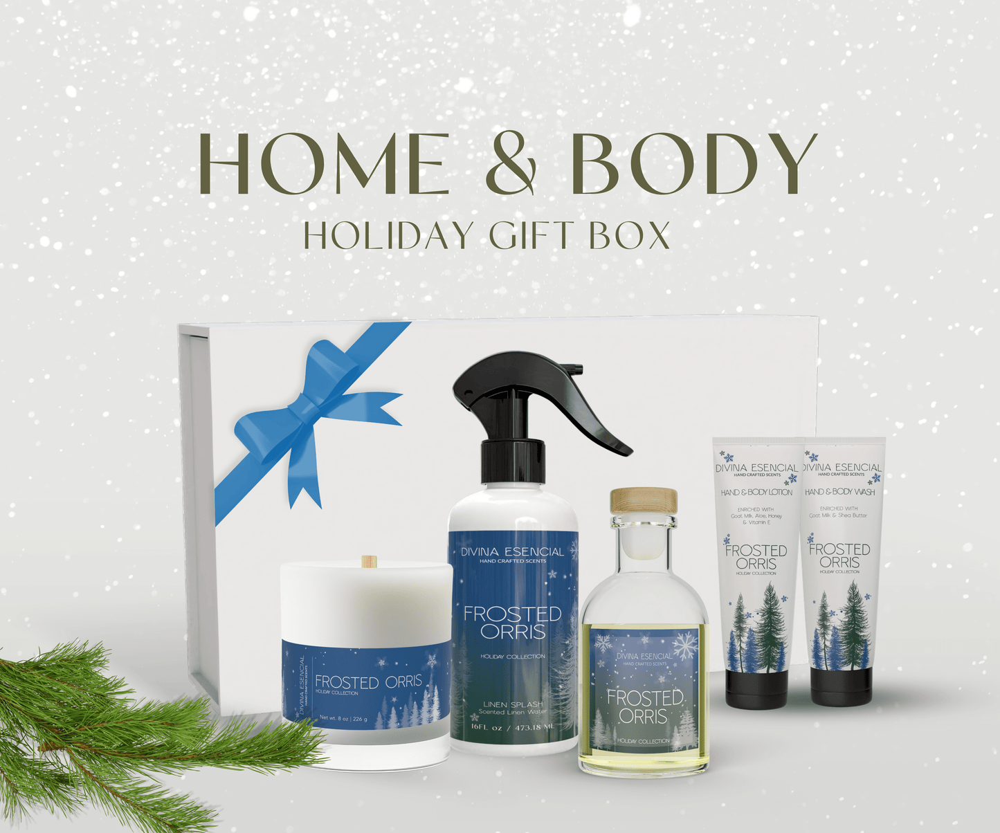 Frosted Orris Ultimate Home & Body Holiday Gift Set