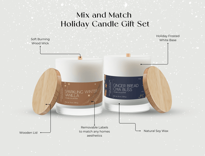 Mix and Match Holiday Candle Set