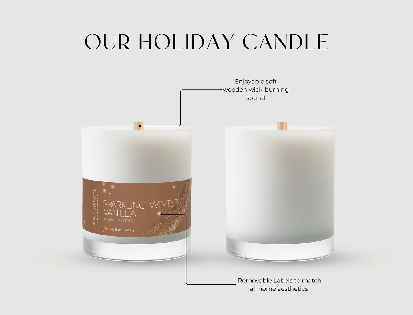 Holiday Scented Duo Set - Reed Diffuser & Candle