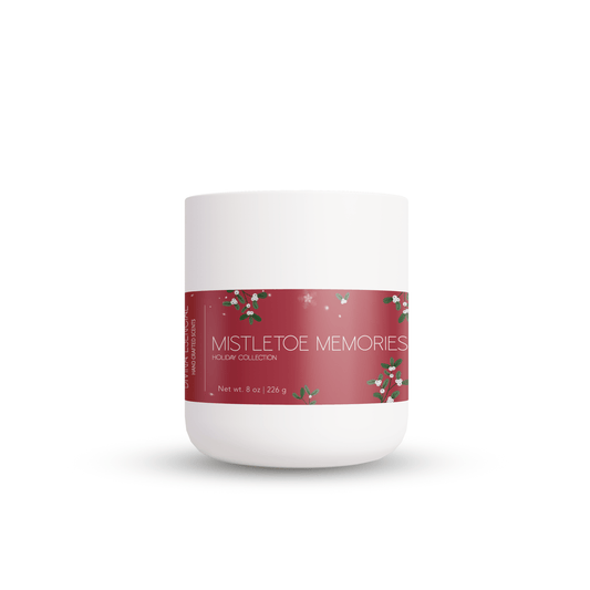 Mistletoe Memories Candle with Canvas Bag - Holiday Collection