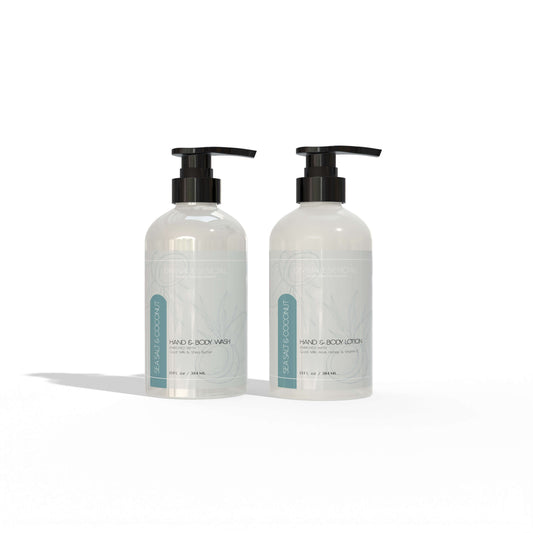 Luxurious Hand & Body Care Duo: Set Sea Salt & Coconut