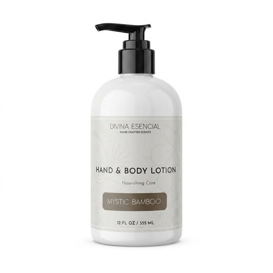 Hand & Body Lotion Mystic Bamboo - White Background