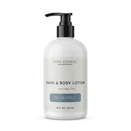 Hand & Body Lotion Ocean Breeze - White Background