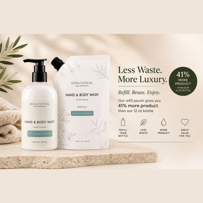 Hand & Body Wash Refill Pouch -Mystic Bamboo