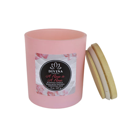 A Rose is A Rose Single Wick Candle