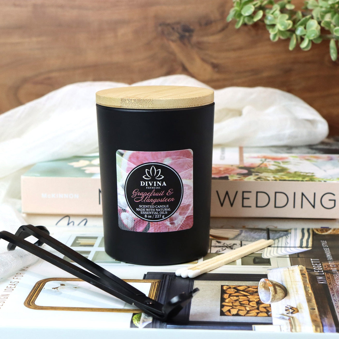 Grapefruit & Mangosteen Single Wick Candle