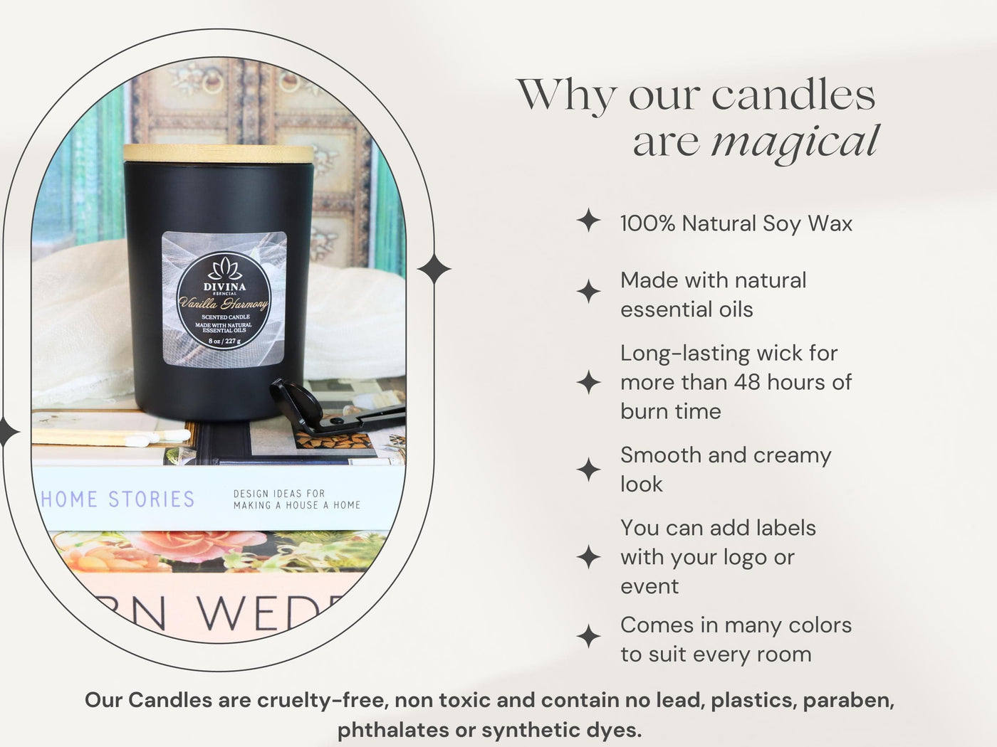 Vanilla Harmony Single Wick Candle