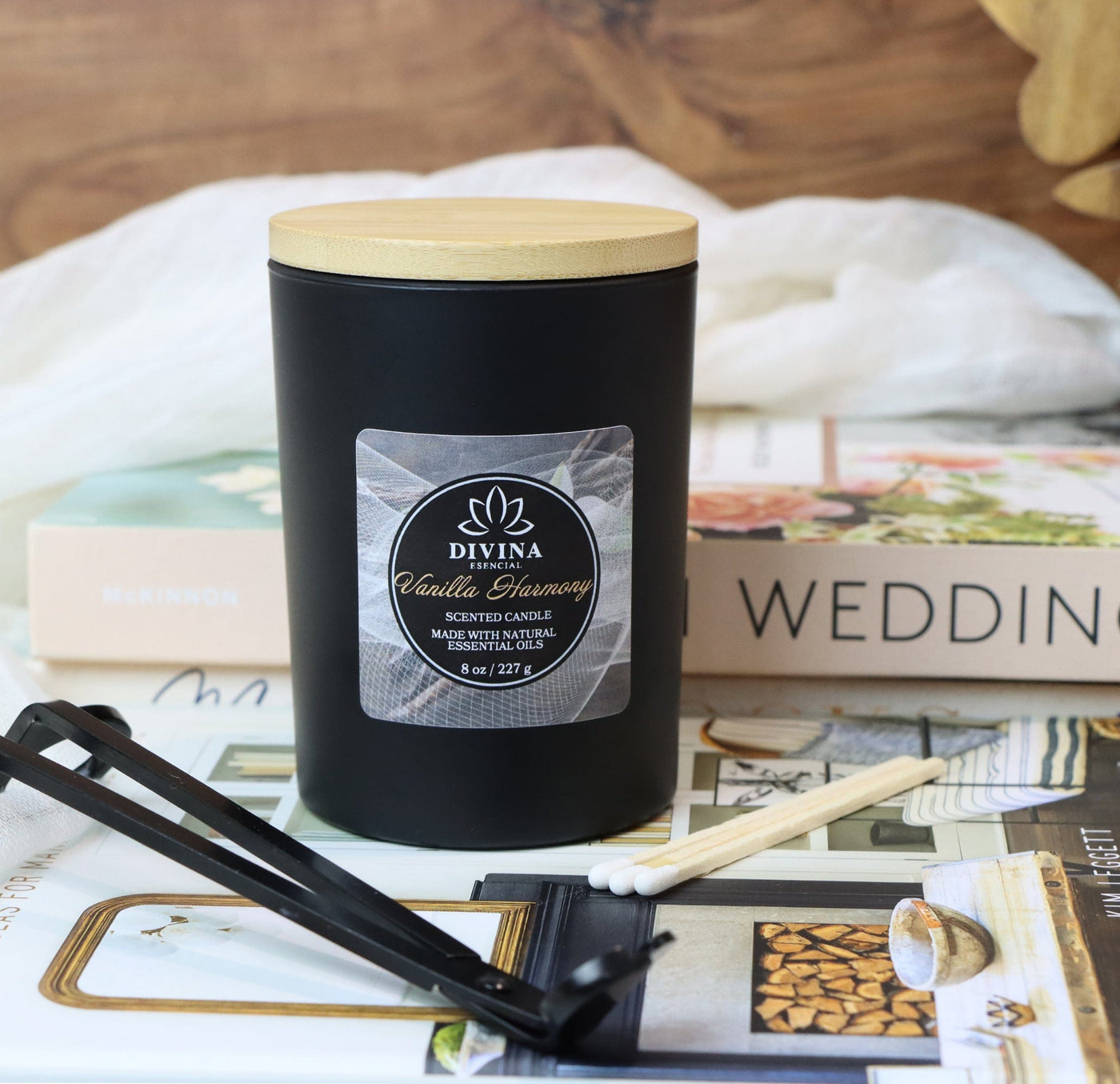 Vanilla Harmony Single Wick Candle
