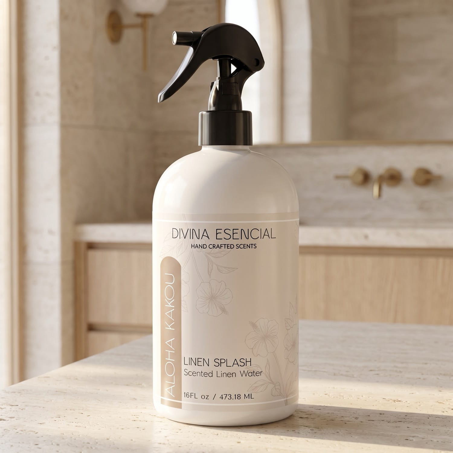 aloha-kakou Linen Spray 16oz - Lifestyle