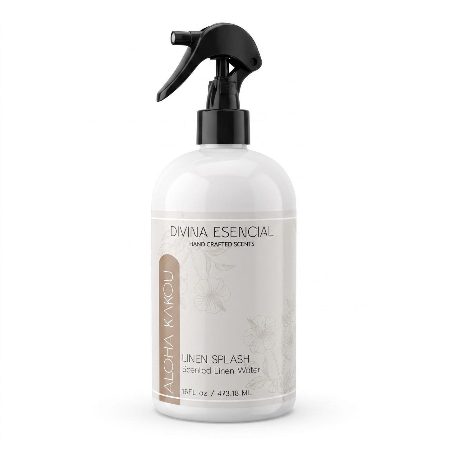 aloha-kakou Linen Spray 16oz - White Background