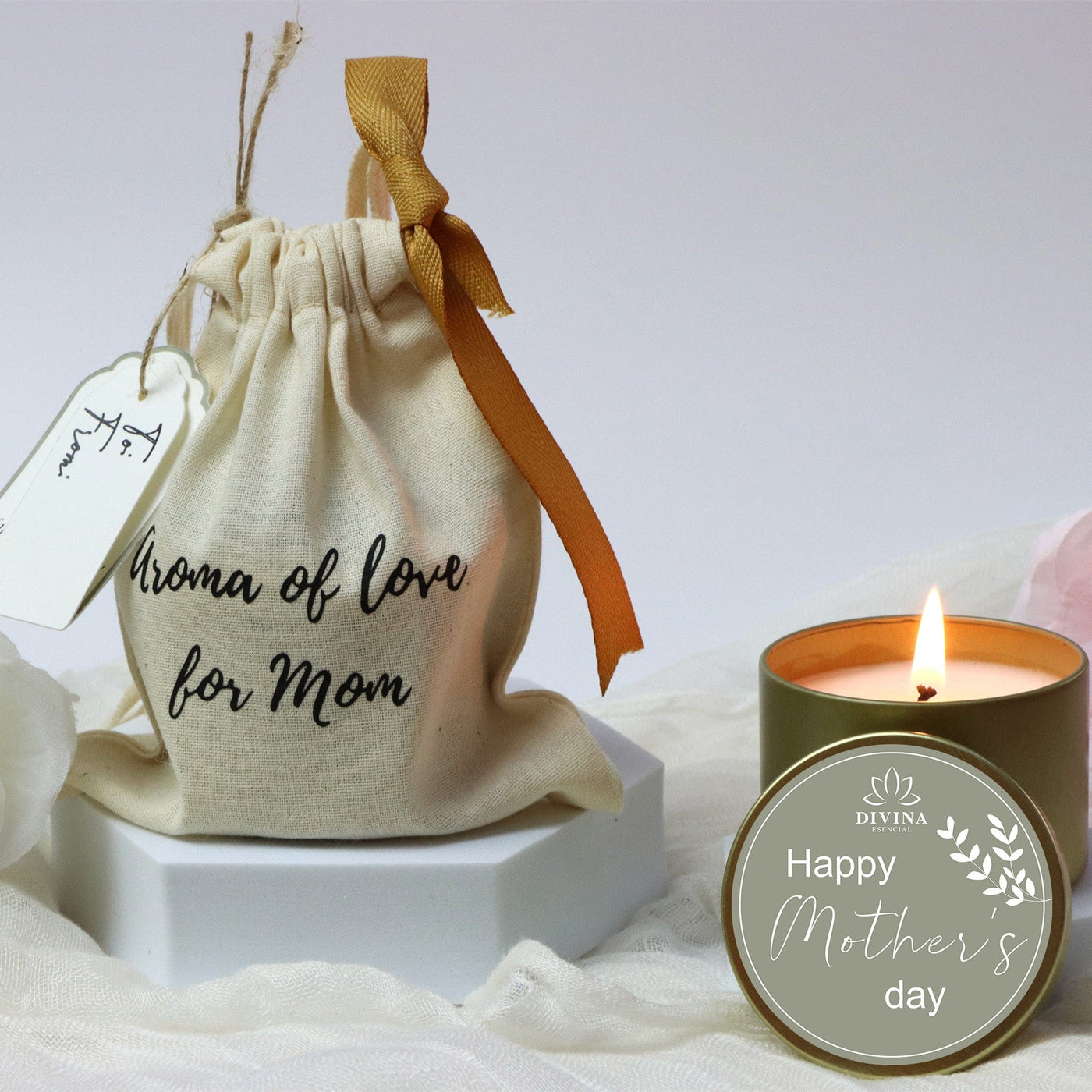 Mother’s Day Canvas Set: Travel Tin Candles for Perfect Gifting