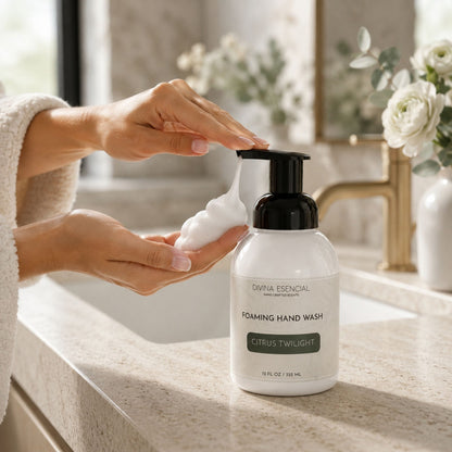 Foaming Hand Wash Pump - Lemon Matcha