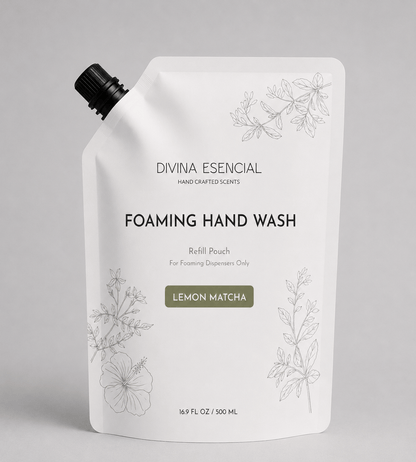 Foaming Hand Wash Refill - Lemon Matcha