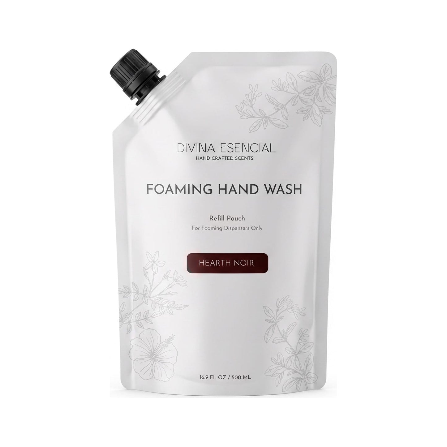 Foaming Hand Wash Refill Pouch - Hearth Noir