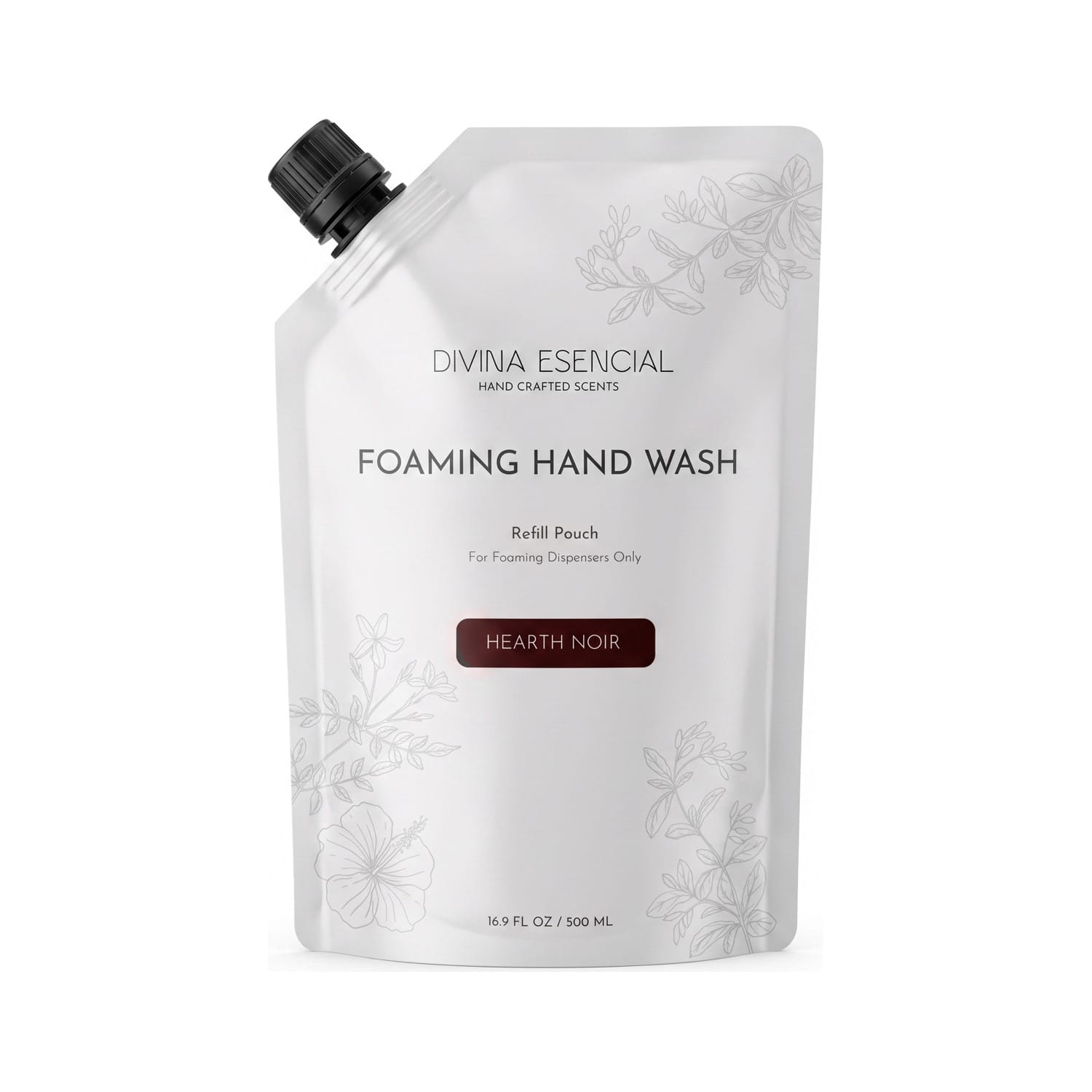 Foaming Hand Wash Refill Pouch - Hearth Noir