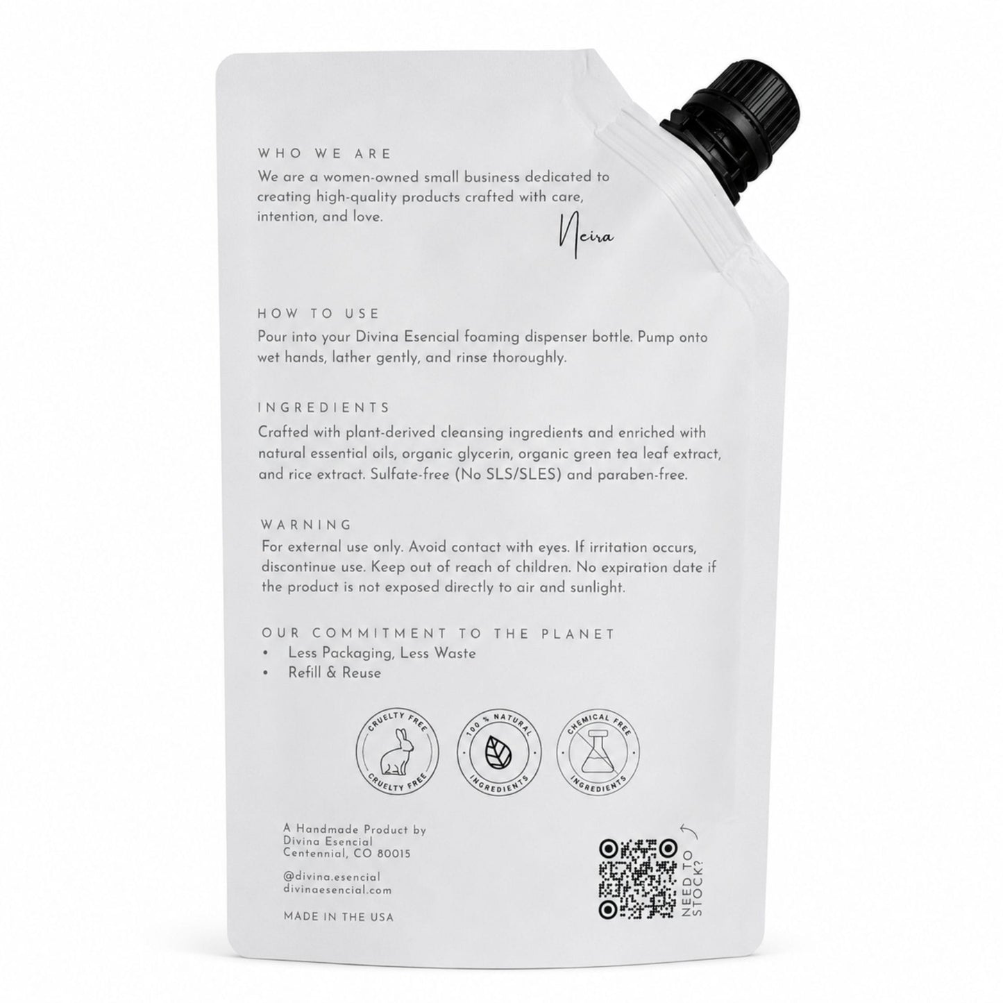 Foaming Hand Wash Refill Pouch - Citrus Twilight