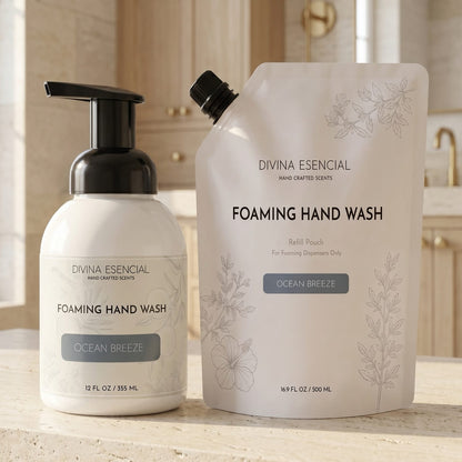 Hand & Body Lotion with Refill Pouch - Ocean Breeze - Lifestyle