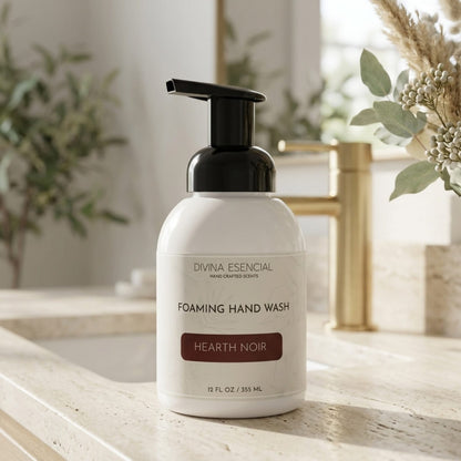 Foaming Hand Wash Pump - Hearth Noir - Lifestyle