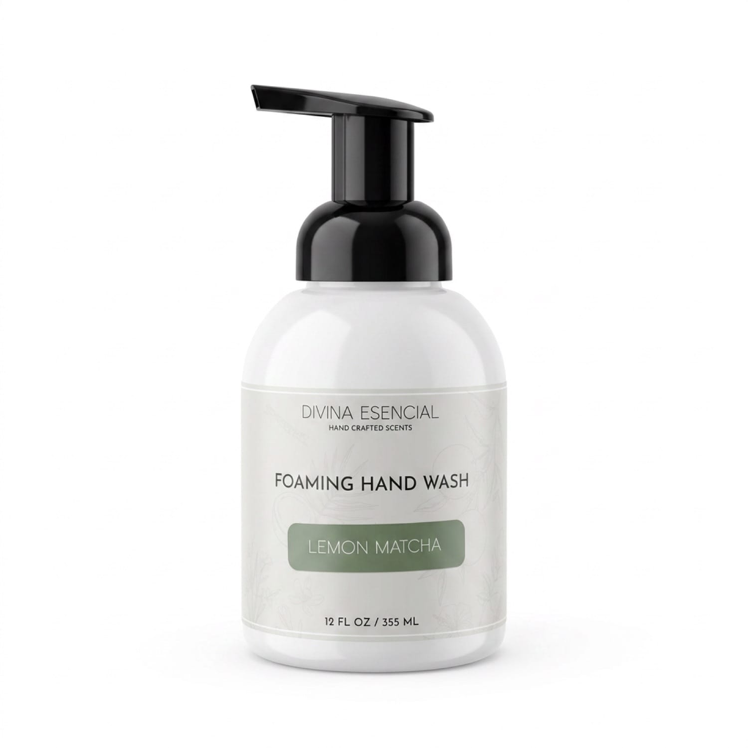 Foaming Hand Wash Pump - Lemon Matcha