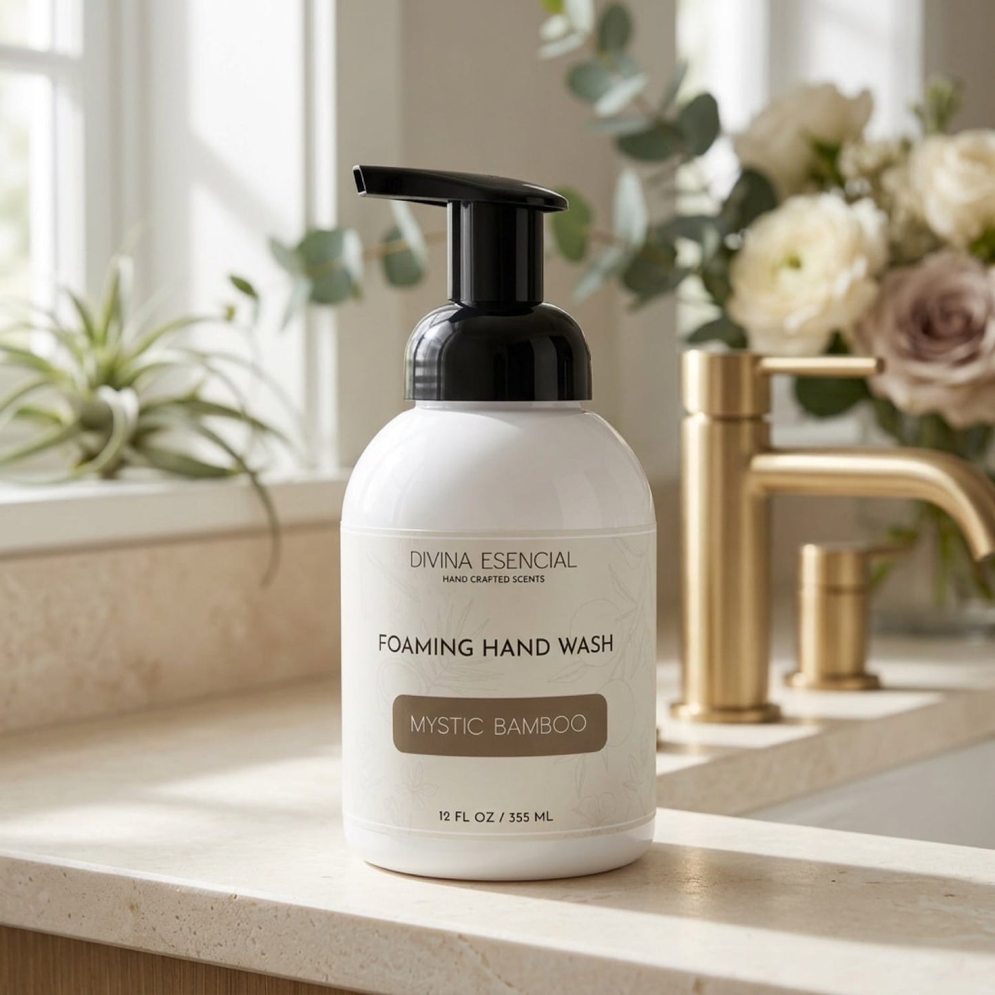 Foaming Hand Wash Pump - Mystic Bamboo - Lifestyle