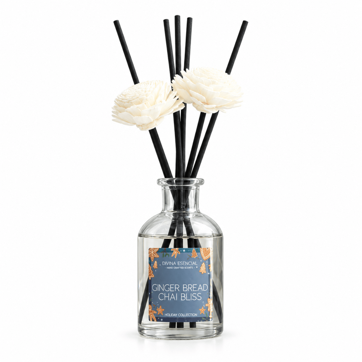 Gingerbread Chai Bliss Reed Diffuser – Holiday Collection