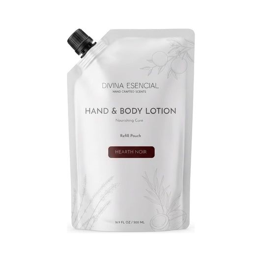 Hand & Body Lotion Refill Pouch Hearth Noir