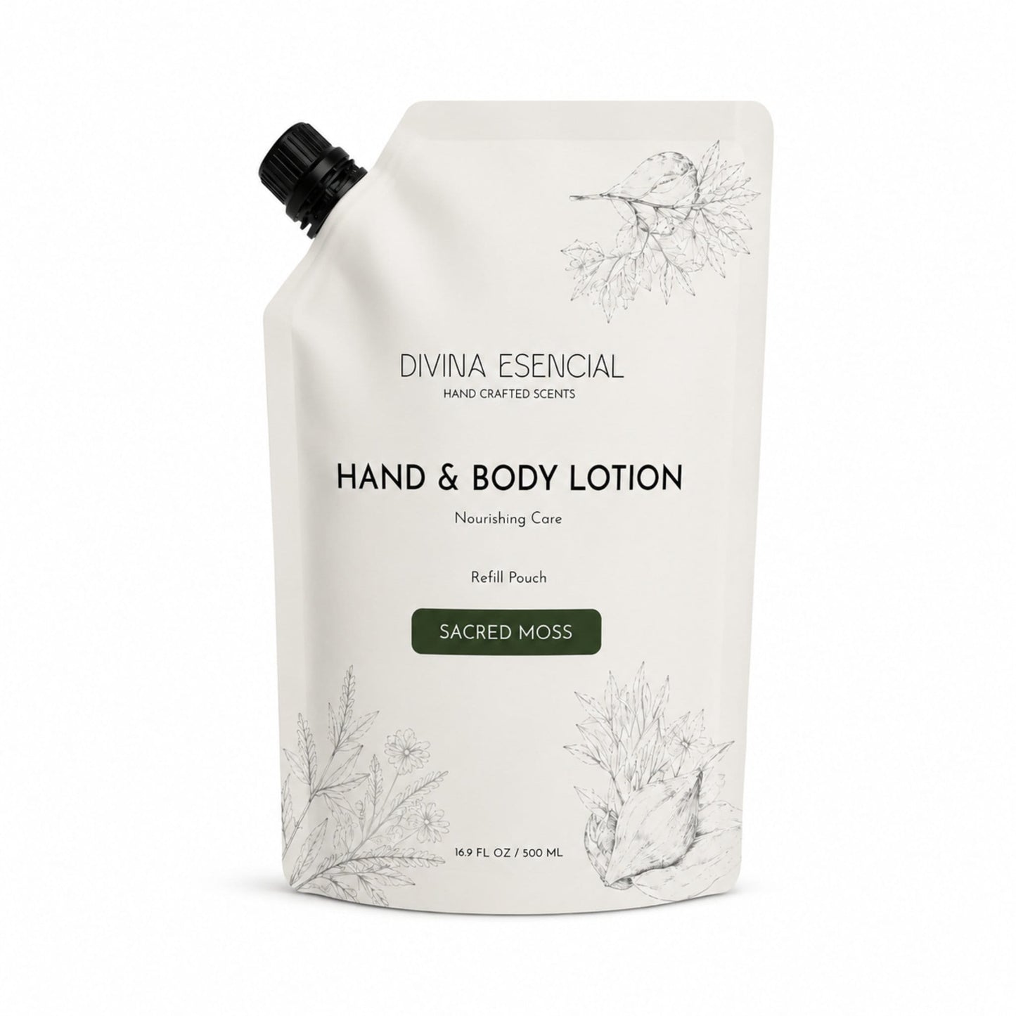 Hand & Body Lotion Refill Pouch Sacred Moss