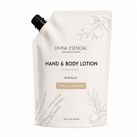 Hand & Body Lotion Refill Pouch - Vanilla Harmony