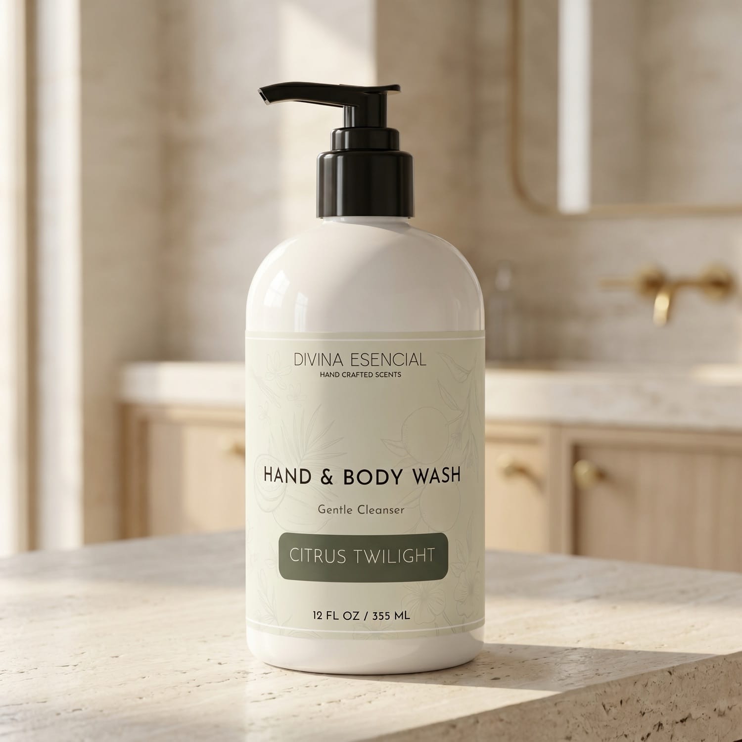 Hand & Body Wash Citrus Twilight - Lifestyle