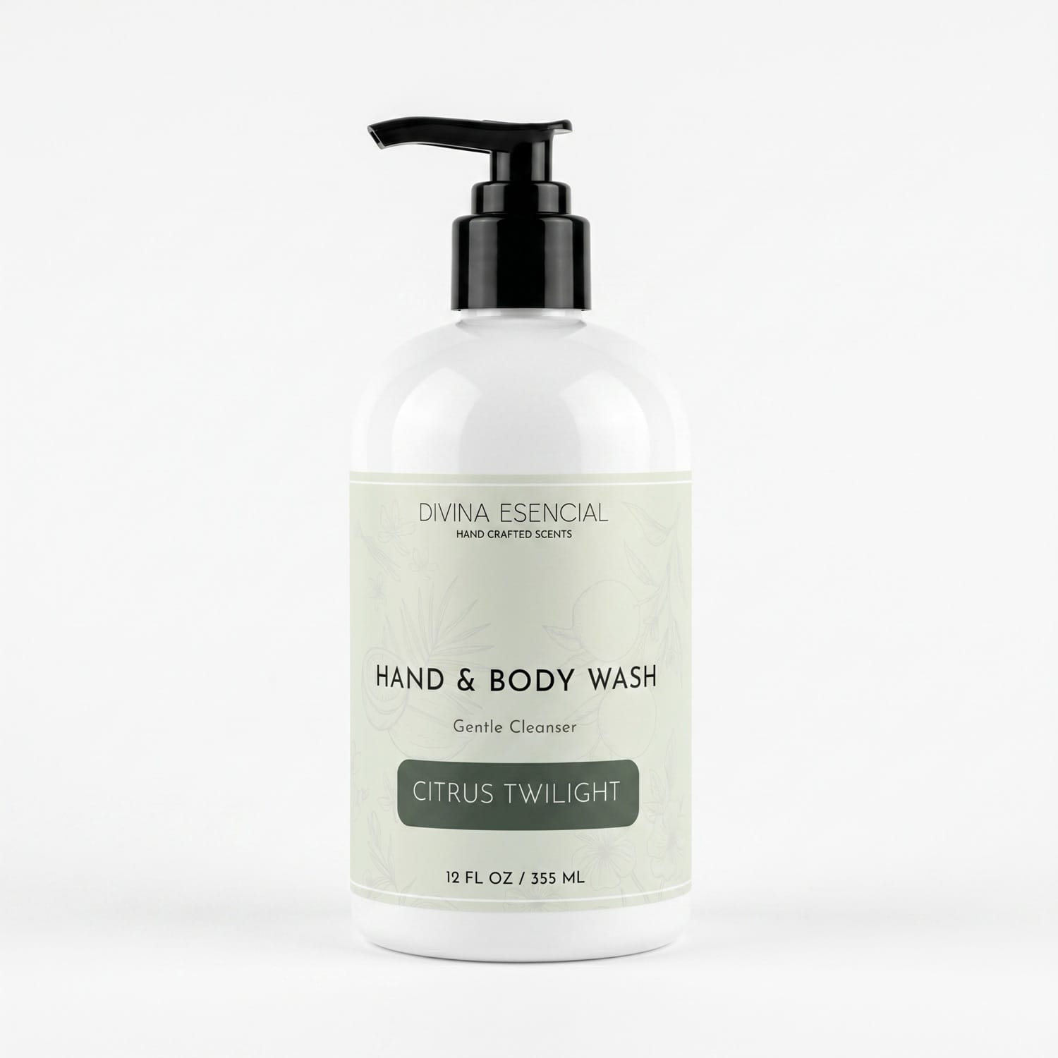 Hand & Body Wash Citrus Twilight - White Background