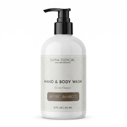 Hand & Body Wash Mystic Bamboo - White Background