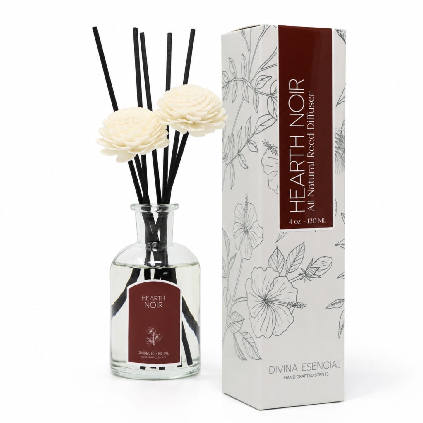 Hearth Noir Reed Diffuser