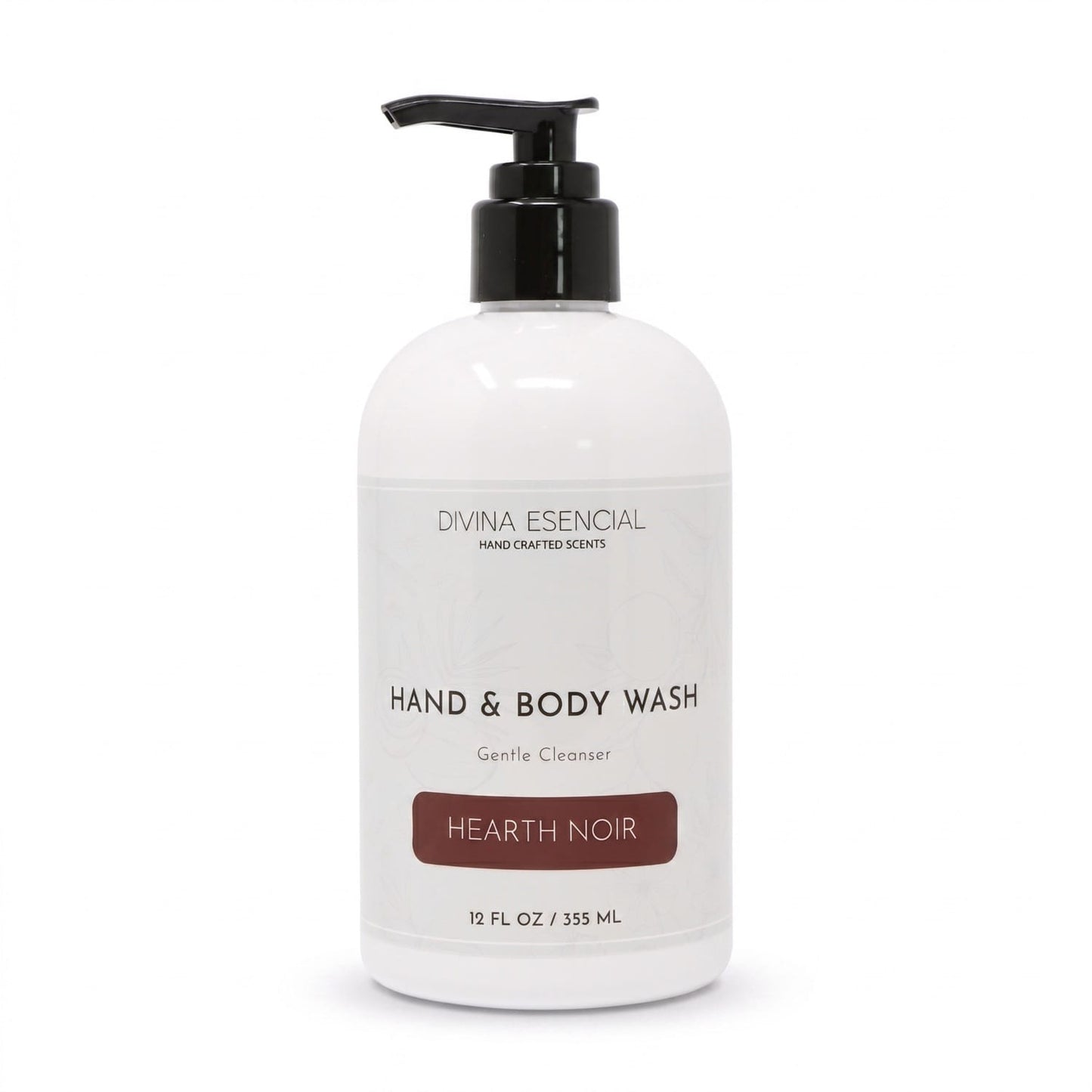 hearth-noir Hand & Body Wash - White Background