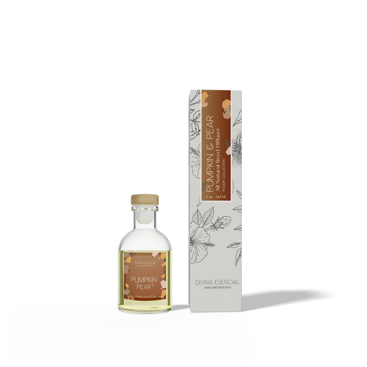 Pumpkin & Pear Holiday Reed Diffuser | Autumn & Winter Scented Diffuser